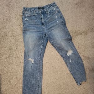 Judy Blue cropped bootcut jeans
